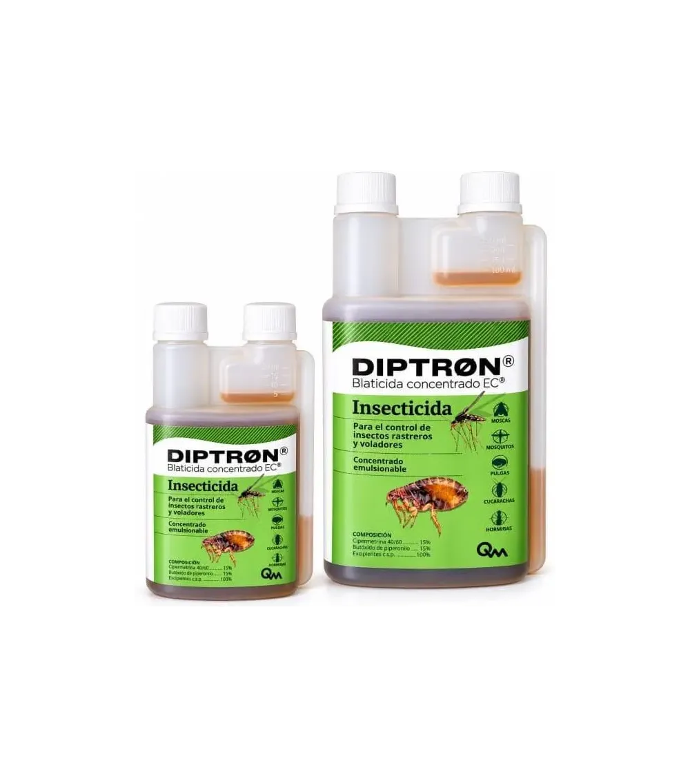 Blaticida insecticida concentrado QM control insectos voladores y rastreros