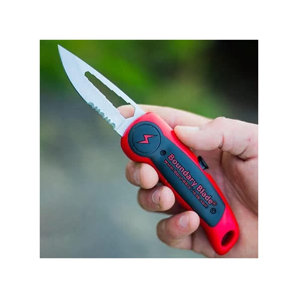 Comprobador de cercas eléctricas + navaja BOUNDARY BLADE