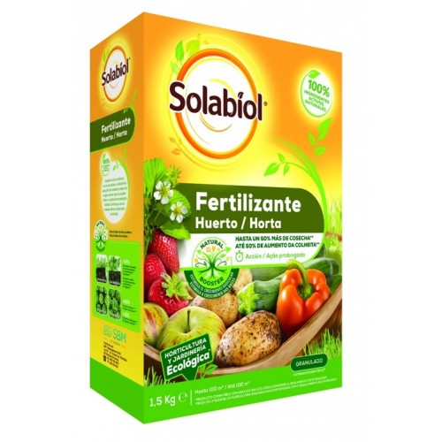 Fertilizante huerto SOLABIOL 1.5 kg