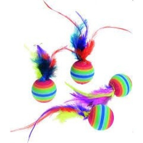 Pelota RAIN BOW gatos