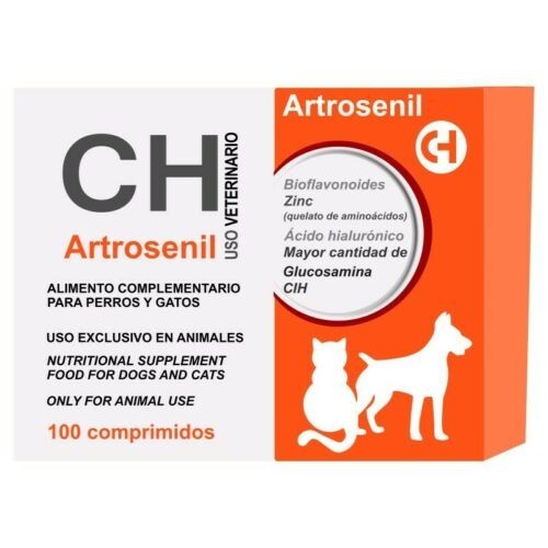 Condoprotector para mascotas ARTROSENIL caja de 100 comprimidos