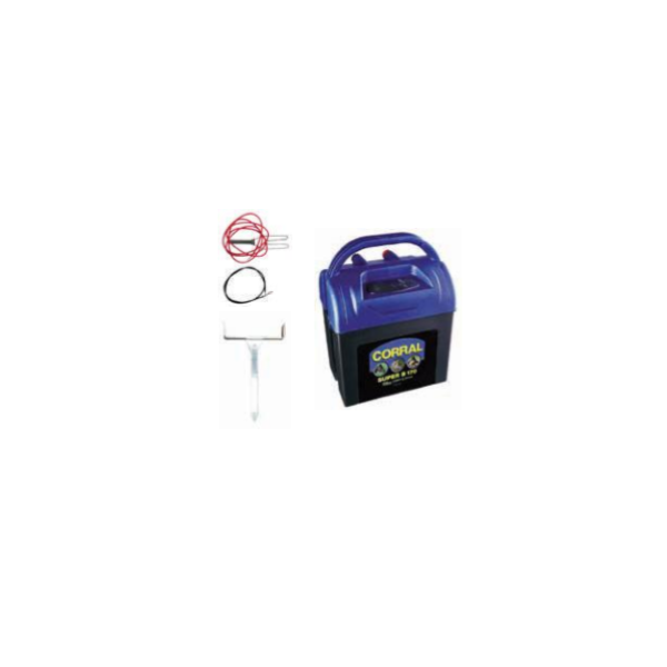 Pastor eléctrico red 230 v/batería 9 v