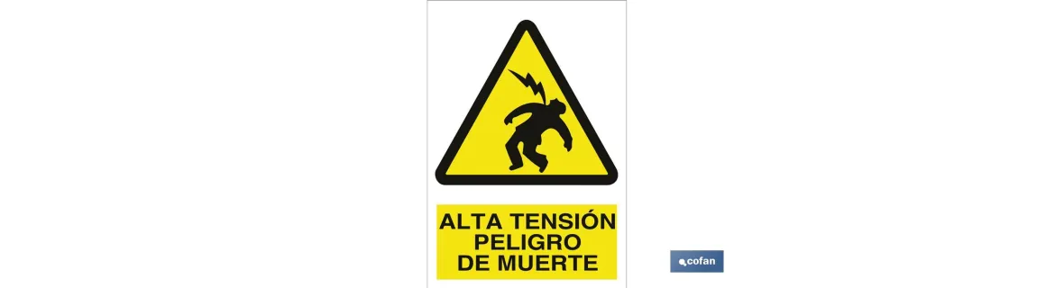 Alta tensión peligro de muerte
