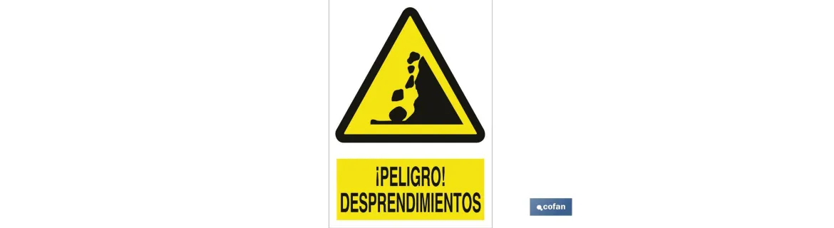 ¡Peligro! desprendimientos