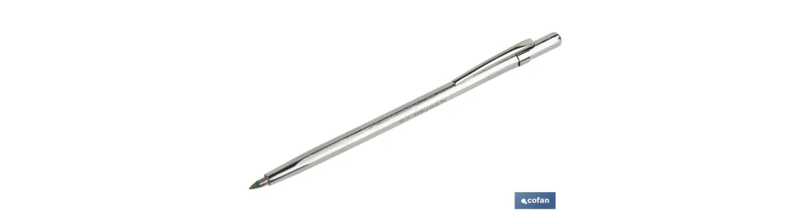 Aguja de trazar de bolsillo | Longitud: 150 mm | Herramienta de marcado y perforación de baldosas de cerámica
