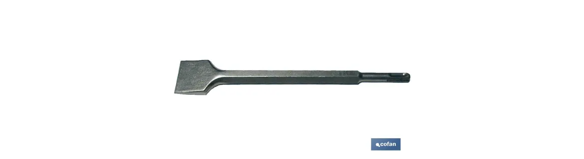 Accesorios para Martillos con SDS PLUS Cincel Ancho