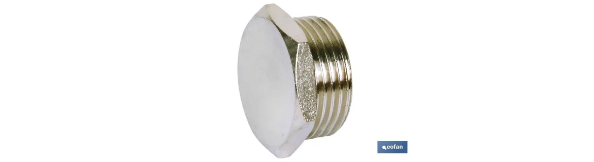 Tapón Hexagonal Rosca Macho