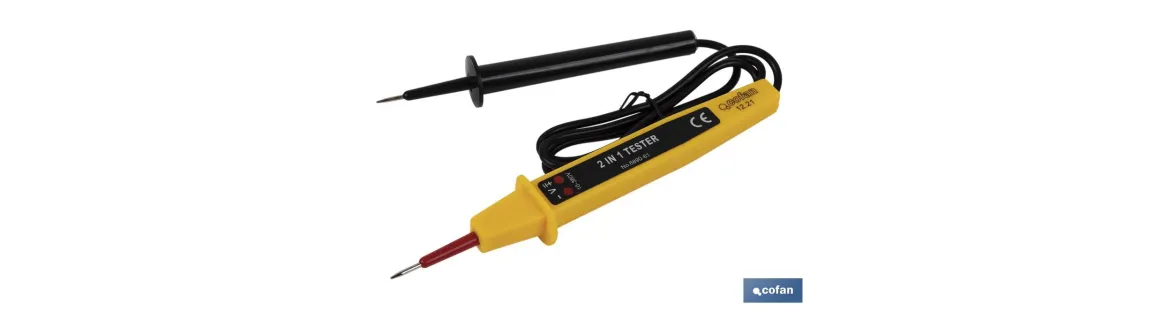 Téster Electrónico | Medidor de tensión 2 en 1 | 3 - 400 V