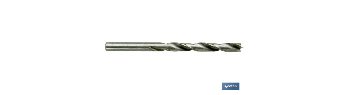Brocas profesionales para madera tres puntas
