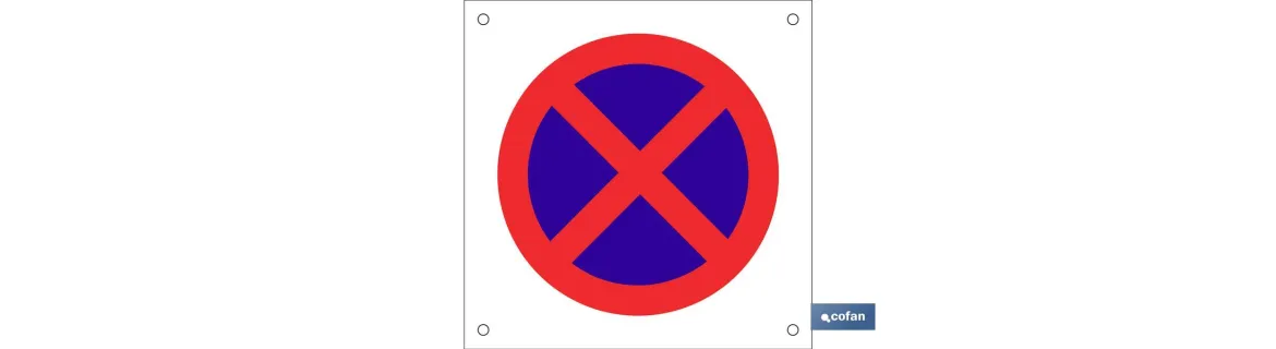 OB12 Prohibido parar/aparcar