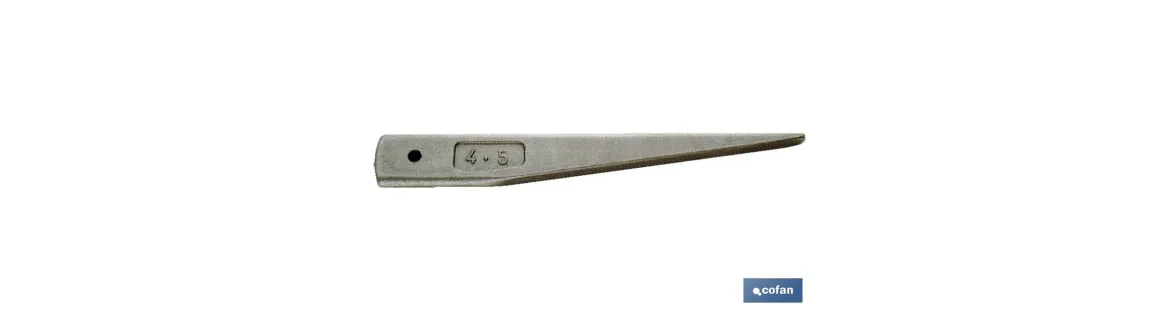 Cuña expulsadora conos morse DIN 317