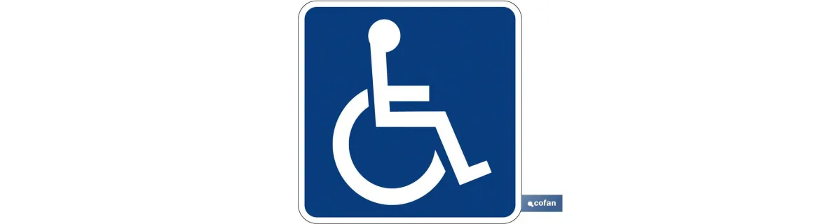Placa de minusválidos V-15