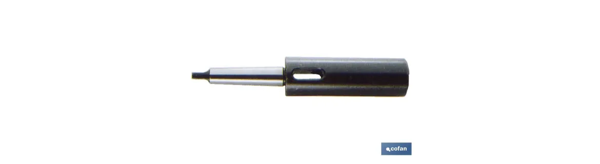 Accesorios brocas mango cónico cono morse, Alargador para conos morse