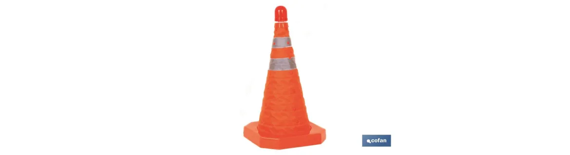 Cono plegable 40 cm