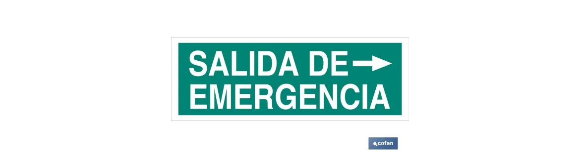 Salida de Emergencia Texto