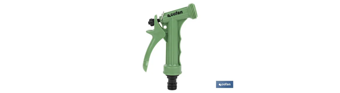 Pistola de Riego para Manguera de Jardín | Para regar plantas o césped | Con Chorro de alta presión