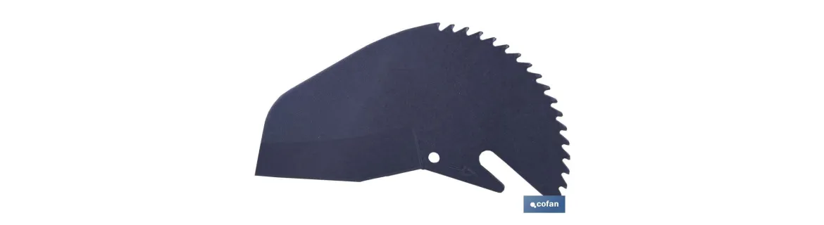 Recambio de cuchilla| Para tijera cortatubos | Diámetro: 63 mm (2 1/2) | Fabricada en acero inoxidable