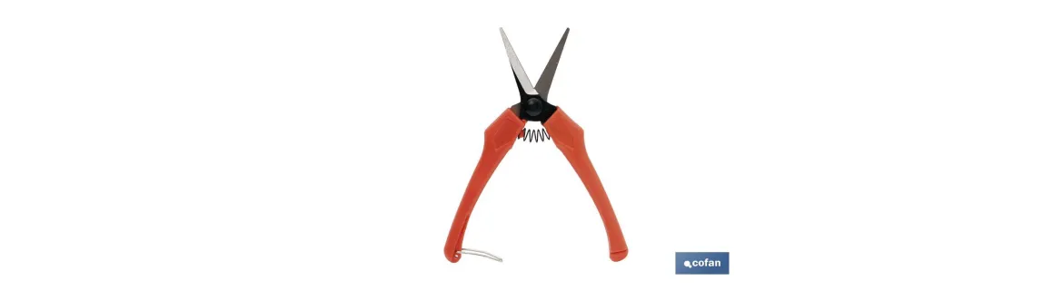 Tijeras de recolección con mango de fibra de 190 mm | Para podar y recolectar cosechas