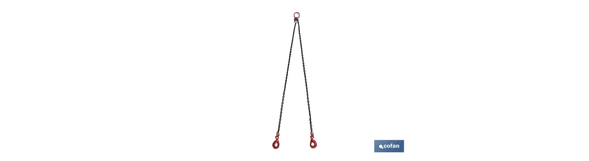 Pulpos de cadena 2 ramales. Grado 80