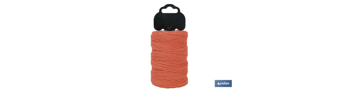 Trenza de Polipropileno / 8842 1,5 mm ø Naranja (Blíster)