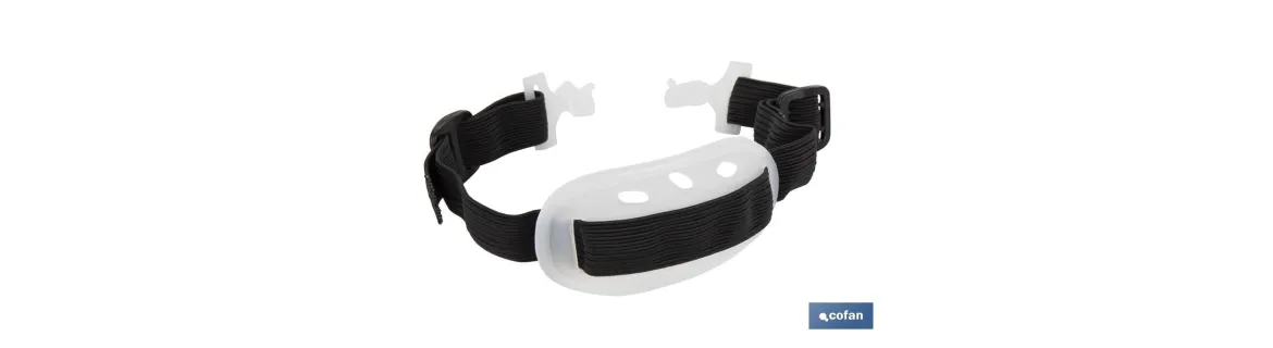 Barbuquejo elástico | Compatible con Casco de obra | Sujeción