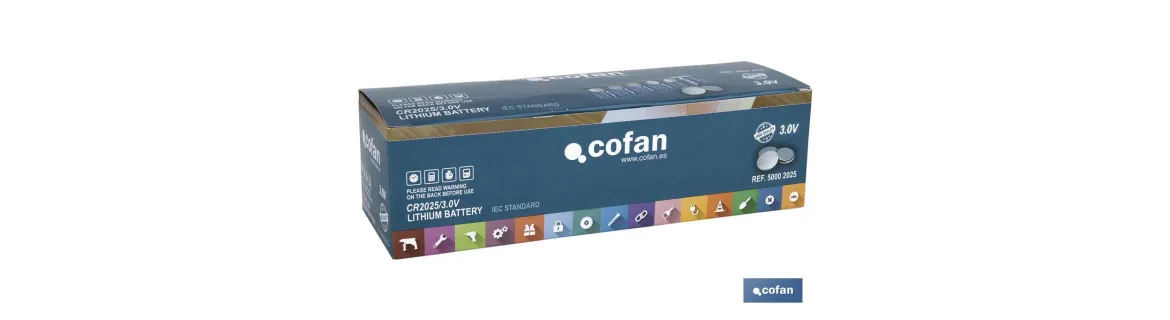Pilas Botón CR2025/3.0V