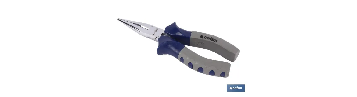 Alicates de punta recta universales de alto rendimiento | Alicates para electricista con mango ergonómico