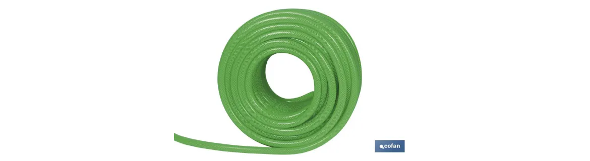 Manguera Flexolátex | Color verde translúcido | Diferentes Medidas de Longitud y Diámetro