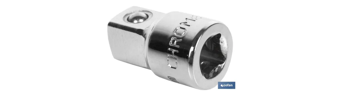 Adaptador para LLave de Vaso | Medidas de 1 a 3/4 | Acero cromo vanadio