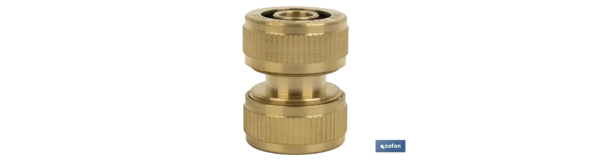 Racor reparador de mangueras de riego | Diferentes Medidas | Fabricado en Latón