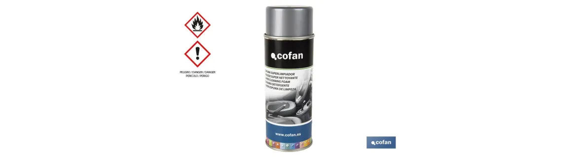 Espuma súper limpiadora en spray 400 ml | Perfumada para ambientar espacios | Previene de la aparición de moho y suciedad diari