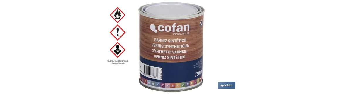 Barniz Sintético | Disponible en diferentes colores | Perfecto para proteger superficies