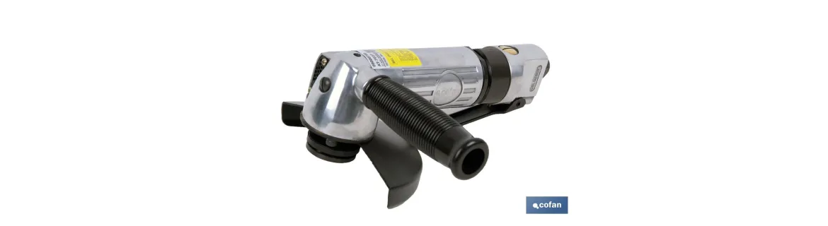 Amoladora angular neumática para discos Ø115/125mm | Amoladora neumática 115/125mm de diámetro útil