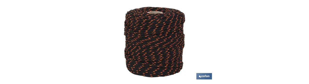 Cuerda HIPPIE Negro/Naranja