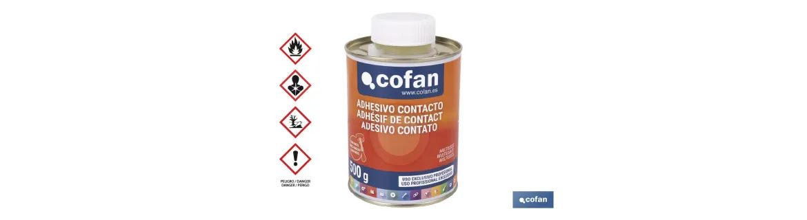 Adhesivo de contacto 500 ml | Pegamento universal multiusos