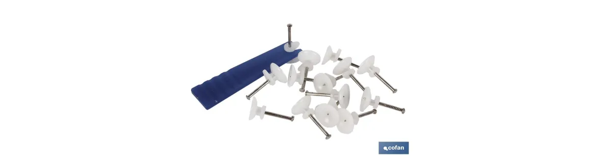 Cuelga fácil con protector