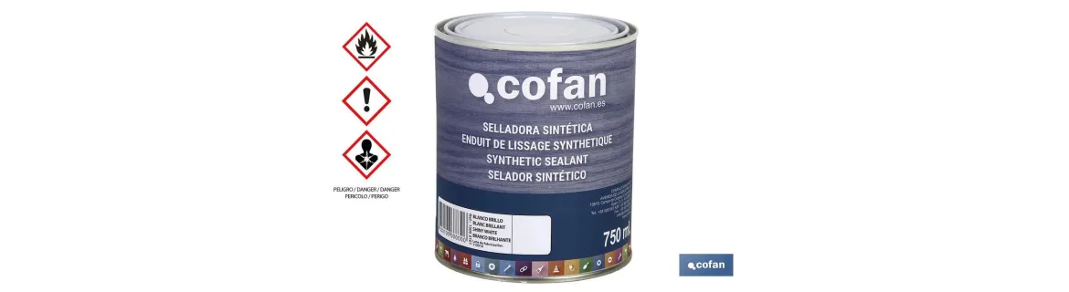 Selladora Sintética | Fabricada en color blanco | Tamaño del envase 750 ml