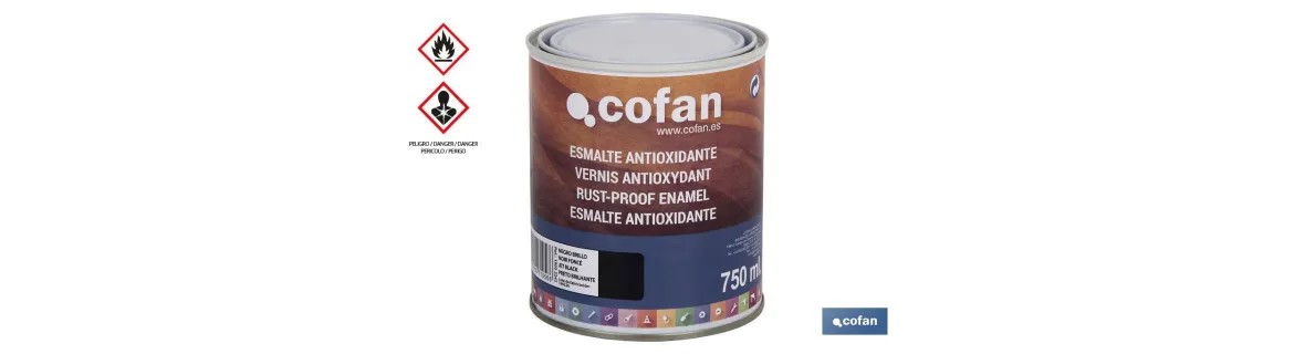 Esmalte Antioxidante | Varios Colores | Tamaño del envase 750 ml