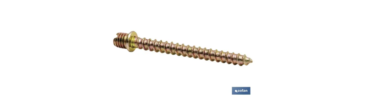 TIRAFONDOS ROSCA CHAPA