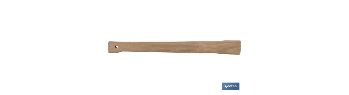 Mango de madera para hacha vizcaína | Mango ligero y agradable al tacto | Longitud del mango de 900 mm