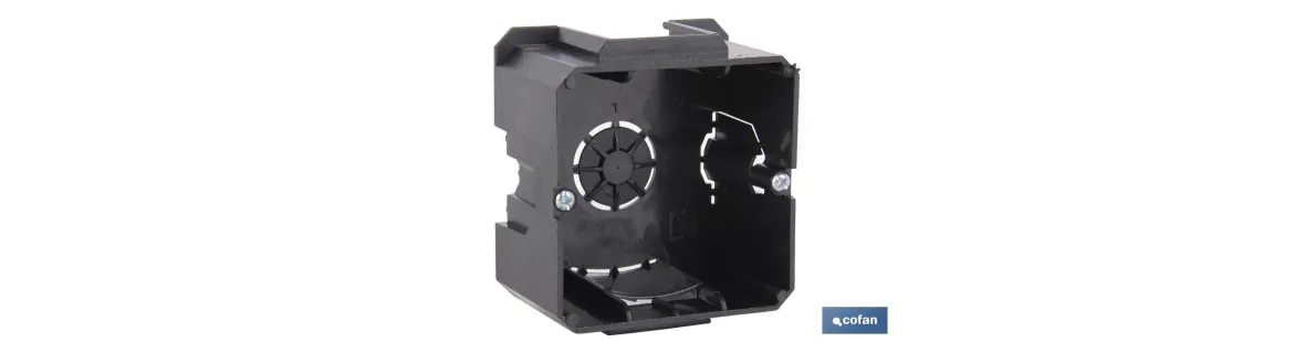 CAJAS DE EMPOTRAR MECANISMOS