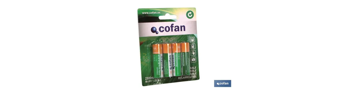 PILAS RECARGABLES