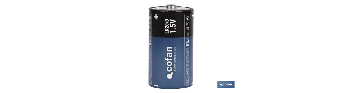 Pilas Alcalinas - LR20 D/1,5V
