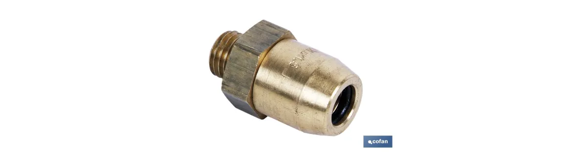 Conector Macho Métrica
