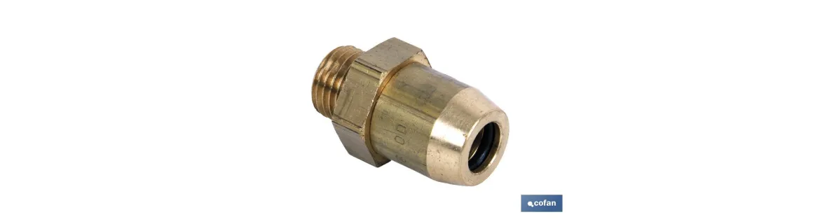 Conector Macho Pulgadas