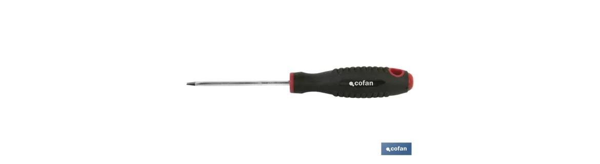 Destornillador plano de mecánico | Modelo Comfort plus | Medidas de huella desde SL 3 mm hasta SL 8 mm