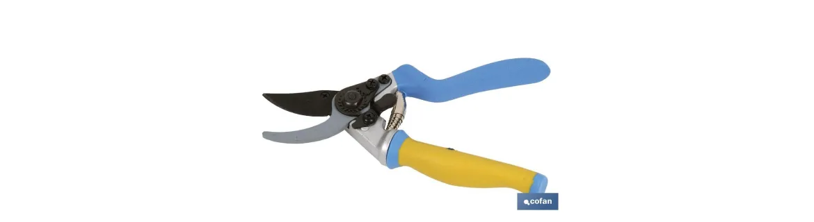 Tijeras de recolección con mango rotativo o giratorio | Minimizan el esfuerzo y la fatiga de las manos