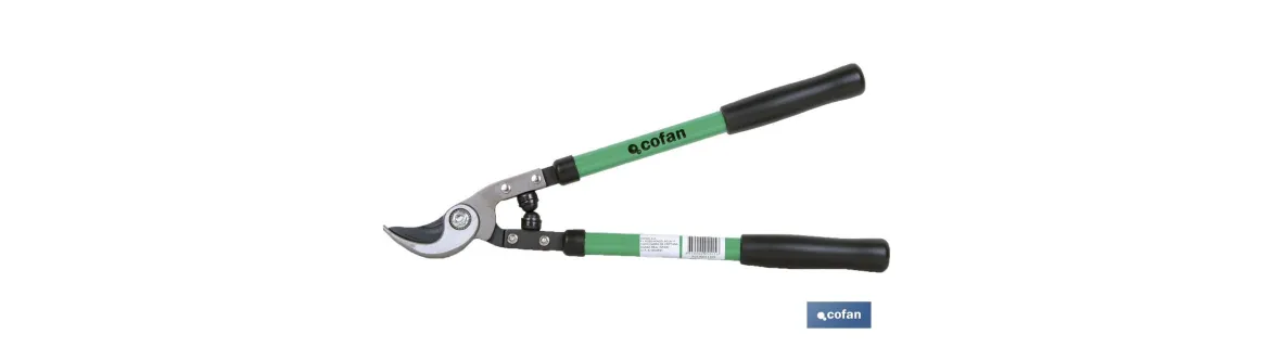 Tijeras de poda profesional | Longitud total de 510 mm | Ligeras | Uso profesional | Agricultura y jardinería