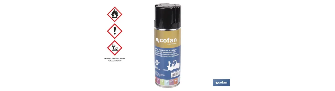 Grasa con bisulfuro de molibdeno de 400 ml | Lubricante multiuso de extrema presión