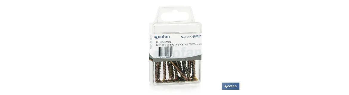 Tornillos Aglomerado DIN 7505A